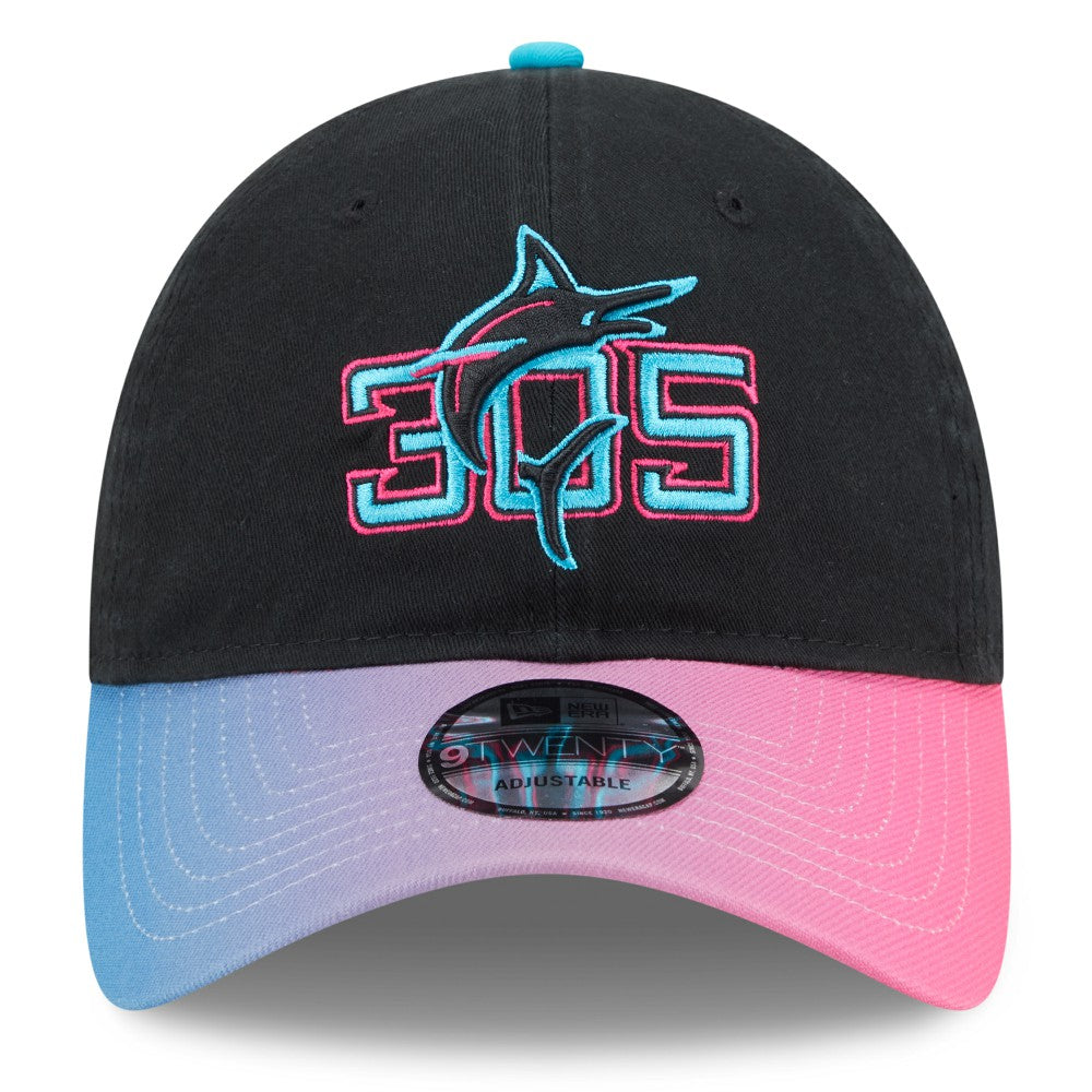 Miami Marlins New Era 2025 City Connect 9TWENTY Adjustable Hat - MLB Hats