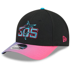 Miami Marlins New Era 2025 City Connect 9FORTY M-Crown Adjustable Hat - MLB Hats