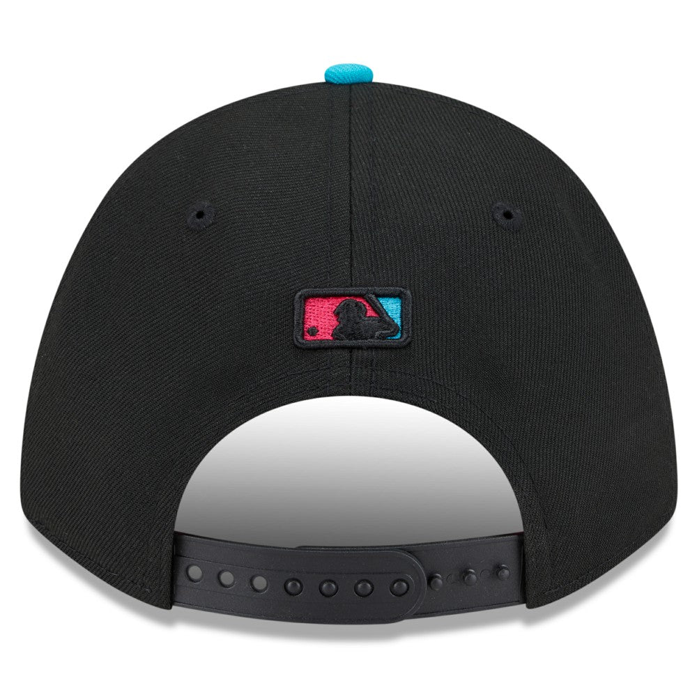 Miami Marlins New Era 2025 City Connect 9FORTY M-Crown Adjustable Hat - MLB Hats
