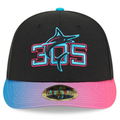 Miami Marlins New Era 2025 City Connect Low Profile 59FIFTY Fitted Hat - MLB Hats