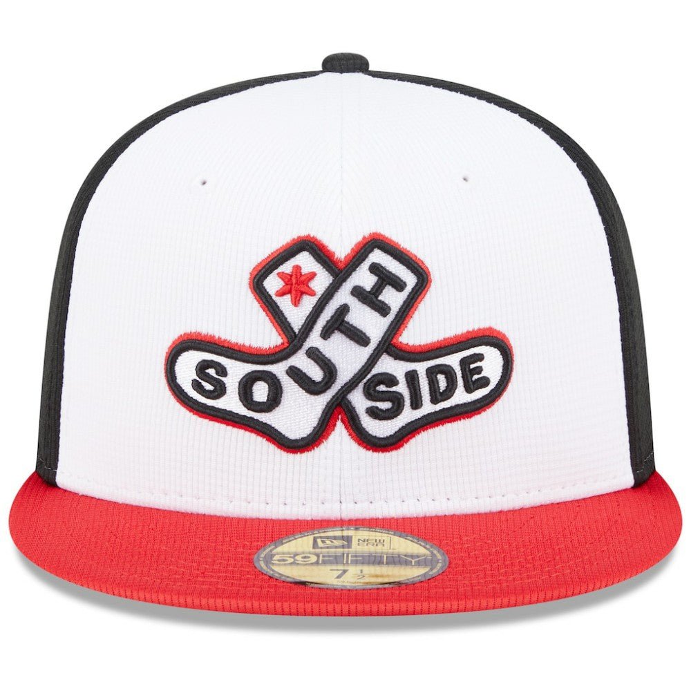 Chicago White Sox New Era 2025 City Connect Batting Practice 59FIFTY Fitted Hat - MLB Hats