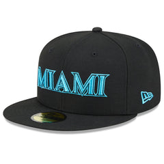Miami Marlins New Era 2025 City Connect 59FIFTY Fitted Hat - MLB Hats
