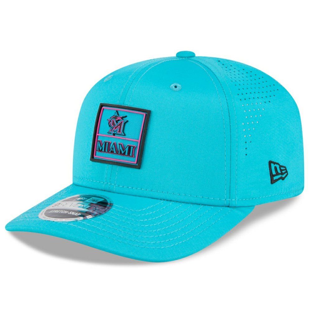 Miami Marlins New Era 2025 City Connect 9SEVENTY Adjustable Hat - MLB Hats