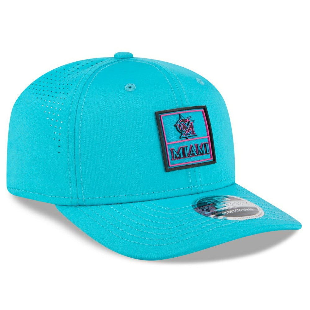 Miami Marlins New Era 2025 City Connect 9SEVENTY Adjustable Hat - MLB Hats