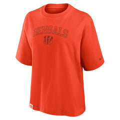Cincinnati Bengals Women's Glory Arch Boxy T-Shirt | NFL Online