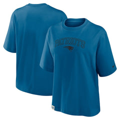 New England Patriots Women's Glory Arch Boxy T-Shirt | NFL US