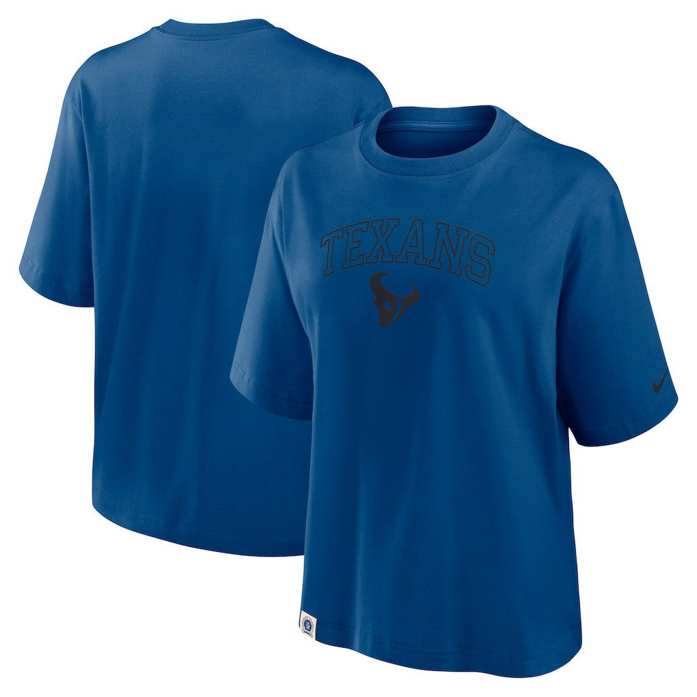 Houston Texans Women's Glory Arch Boxy T-Shirt | NFL Sale