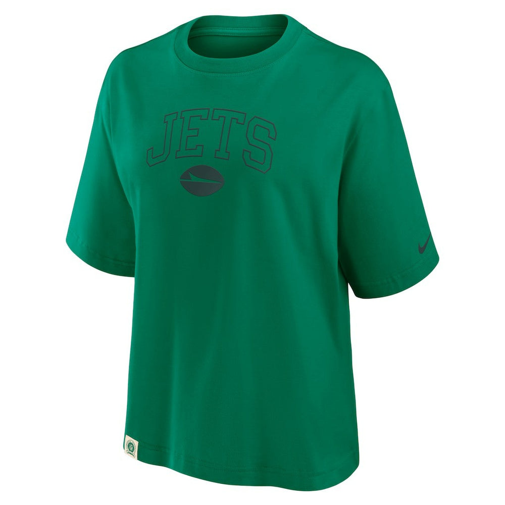 New York Jets Women's Glory Arch Boxy T-Shirt | NFL New
