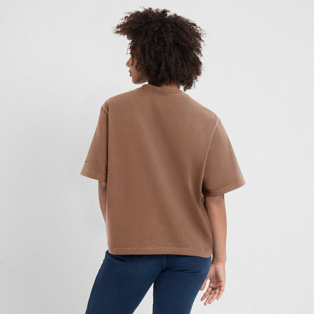 Cleveland Browns Women's Glory Arch Boxy T-Shirt | NFL Outlet