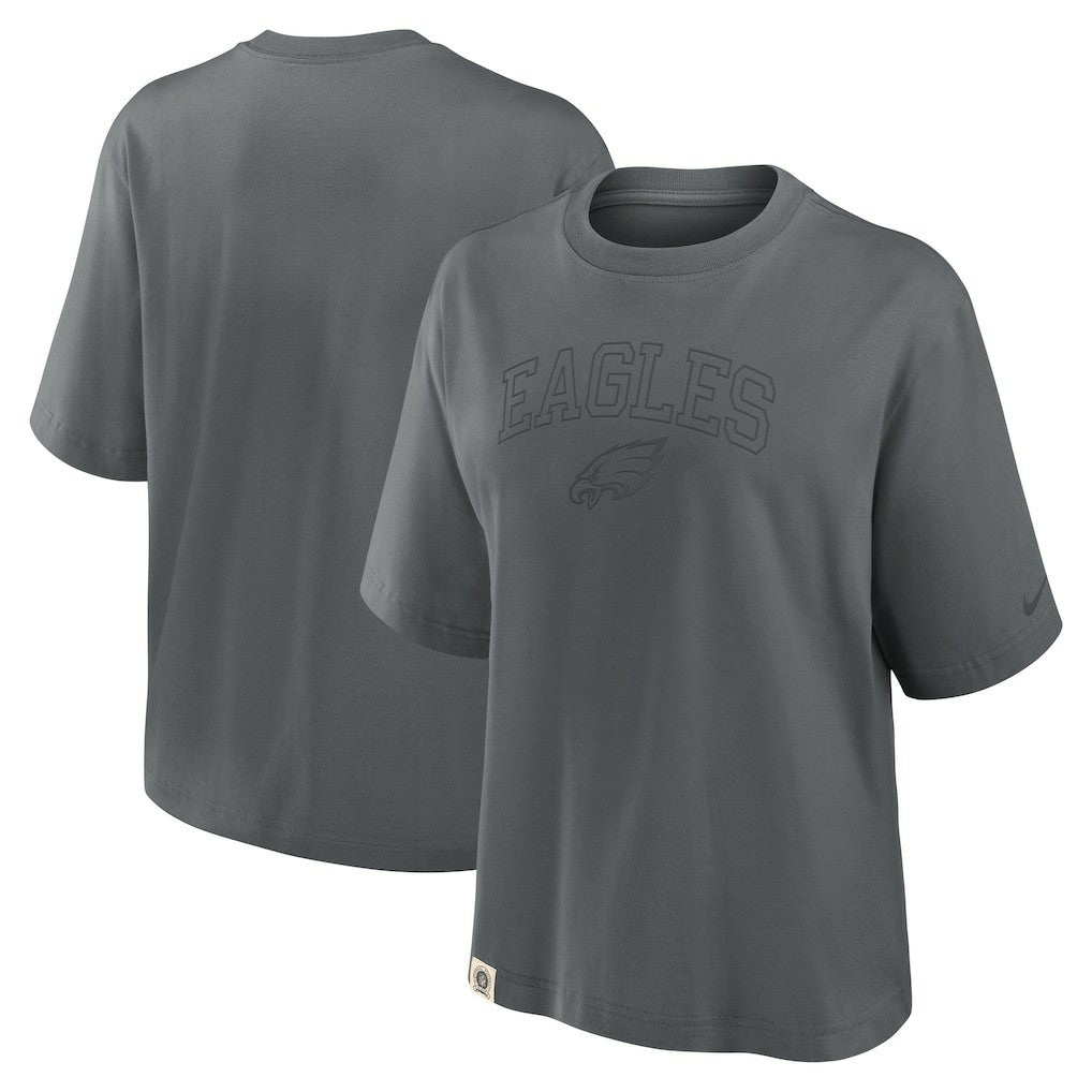 Philadelphia Eagles Women's Glory Arch Boxy T-Shirt | NFL US