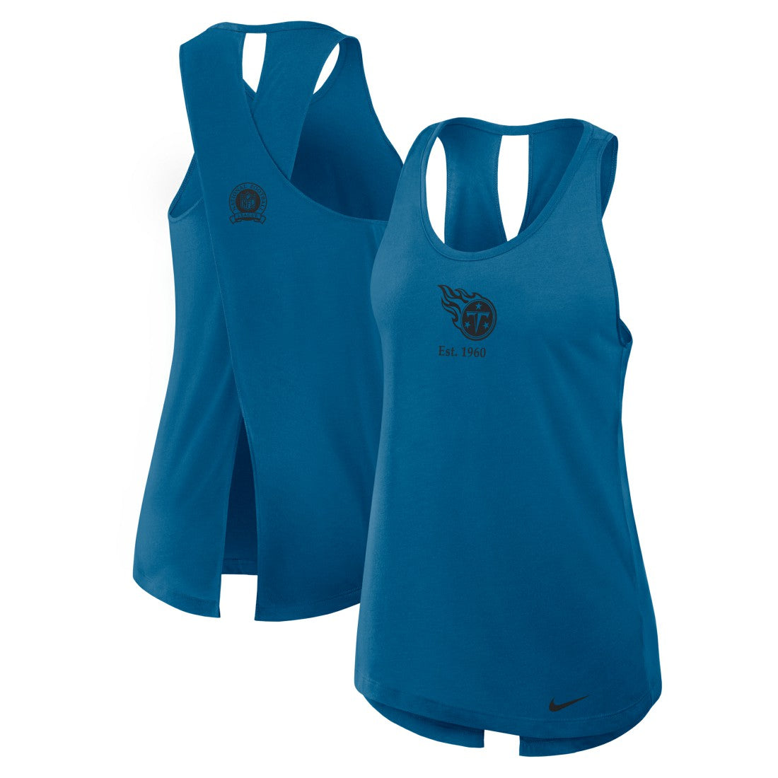 Tennessee Titans Women's Glory Open-Back Crisscross Dri-FIT Tank Top | NFL Sale
