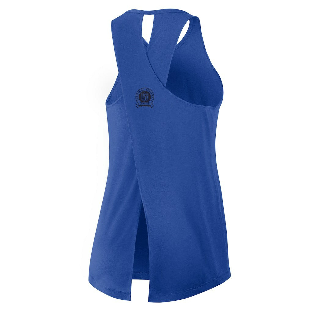 Buffalo Bills Women's Glory Open-Back Crisscross Dri-FIT Tank Top | NFL Outlet