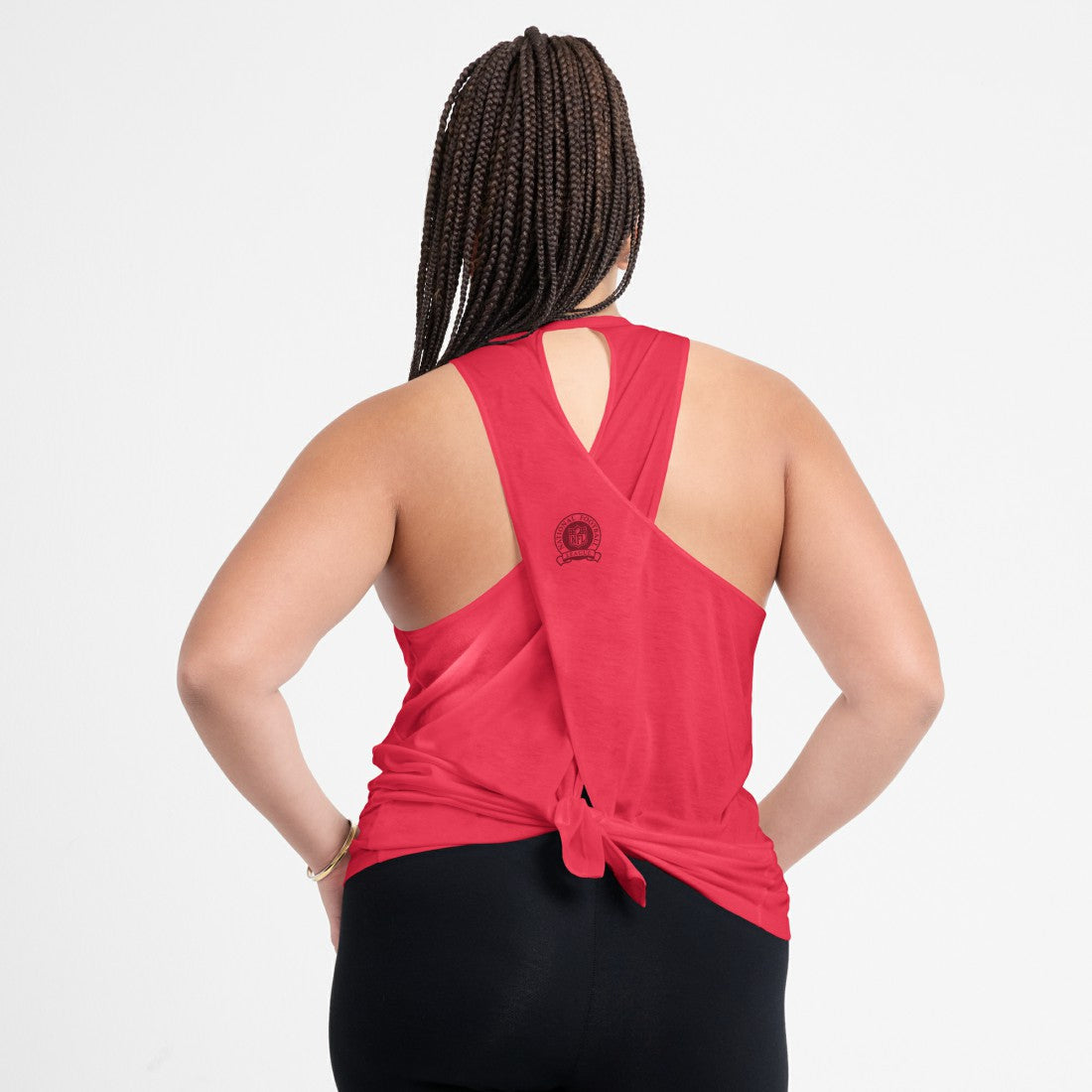 Tampa Bay Buccaneers Women's Glory Open-Back Crisscross Dri-FIT Tank Top | NFL Outlet