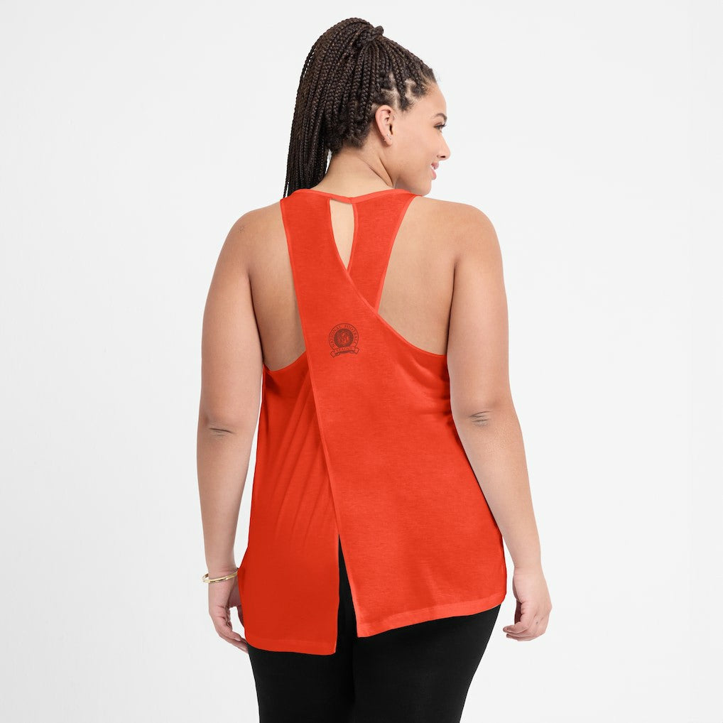 Chicago Bears Women's Glory Open-Back Crisscross Dri-FIT Tank Top | NFL On sale