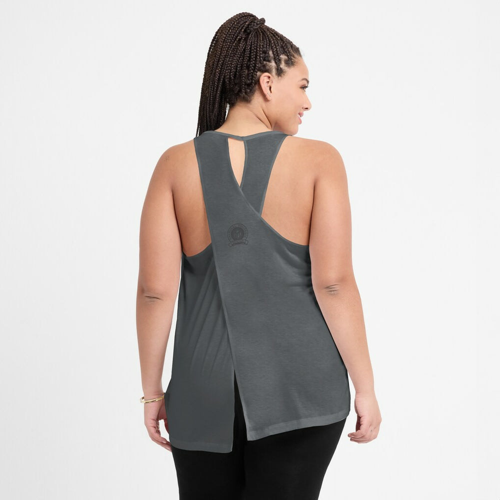 Las Vegas Raiders Women's Glory Open-Back Crisscross Dri-FIT Tank Top | NFL Online