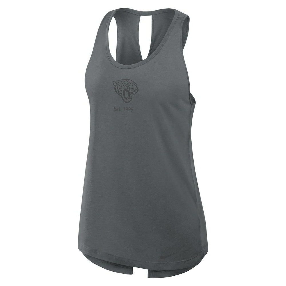 Jacksonville Jaguars Women's Glory Open-Back Crisscross Dri-FIT Tank Top | NFL Sale