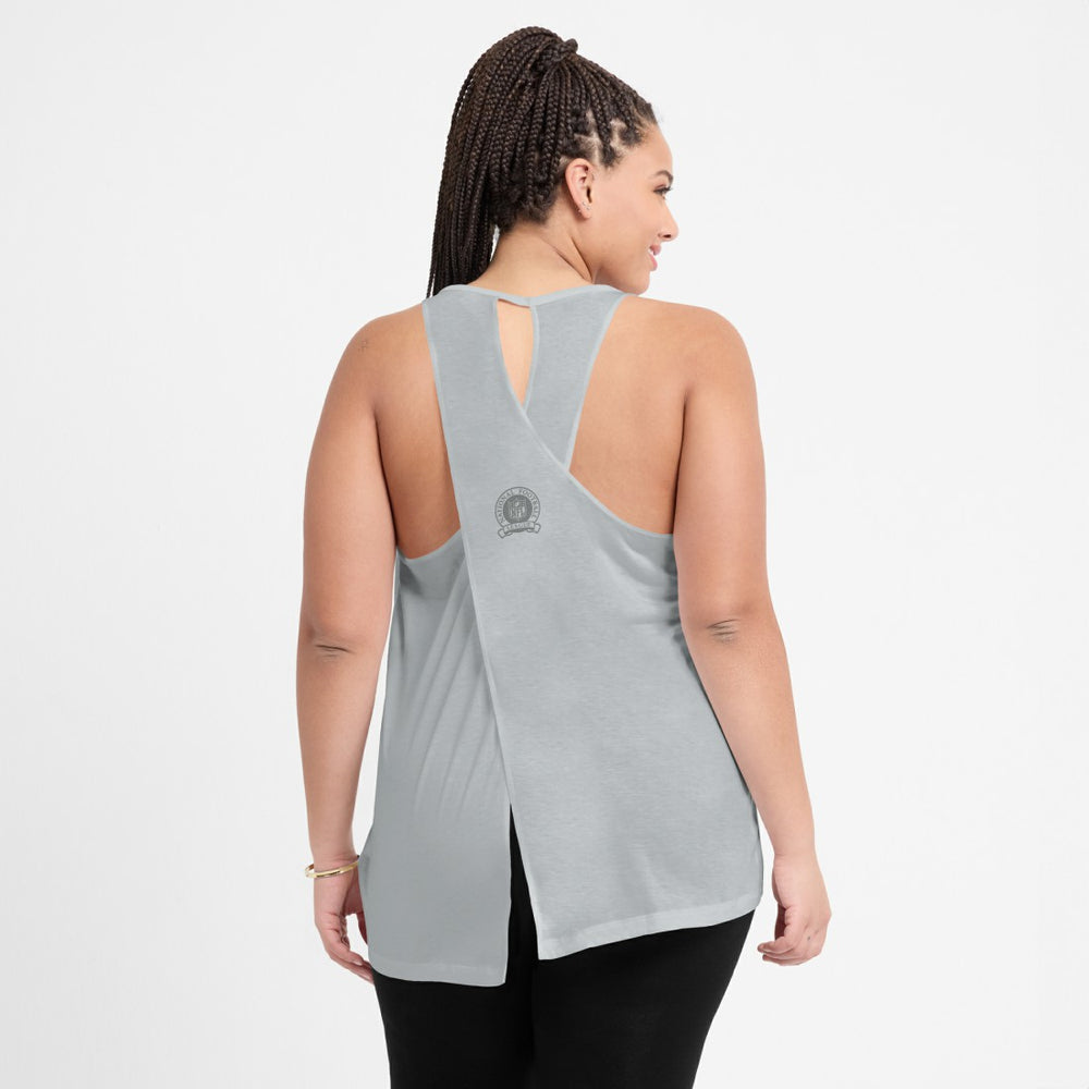 Detroit Lions Women's Glory Open-Back Crisscross Dri-FIT Tank Top | NFL Outlet