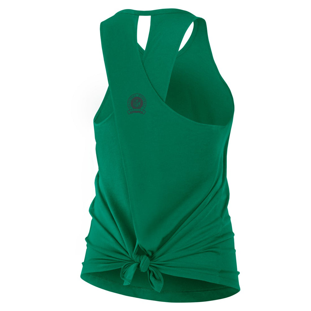 Green Bay Packers Women's Glory Open-Back Crisscross Dri-FIT Tank Top | NFL Outlet