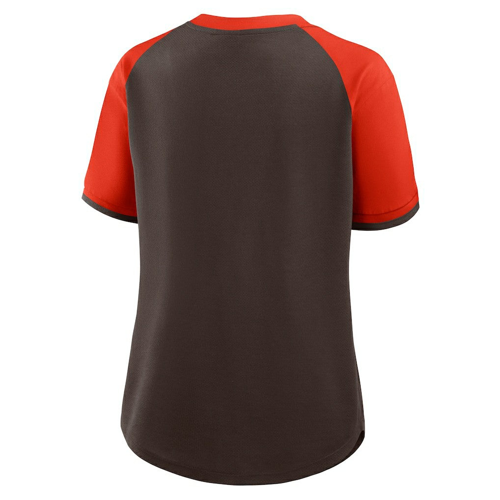 Cleveland Browns Women's Height Advantage T-Shirt | NFL Online