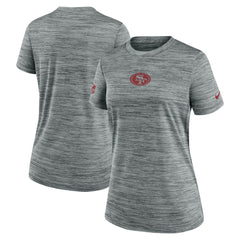 San Francisco 49ers Women's Sideline Velocity Dri-FIT T-Shirt | NFL Hot