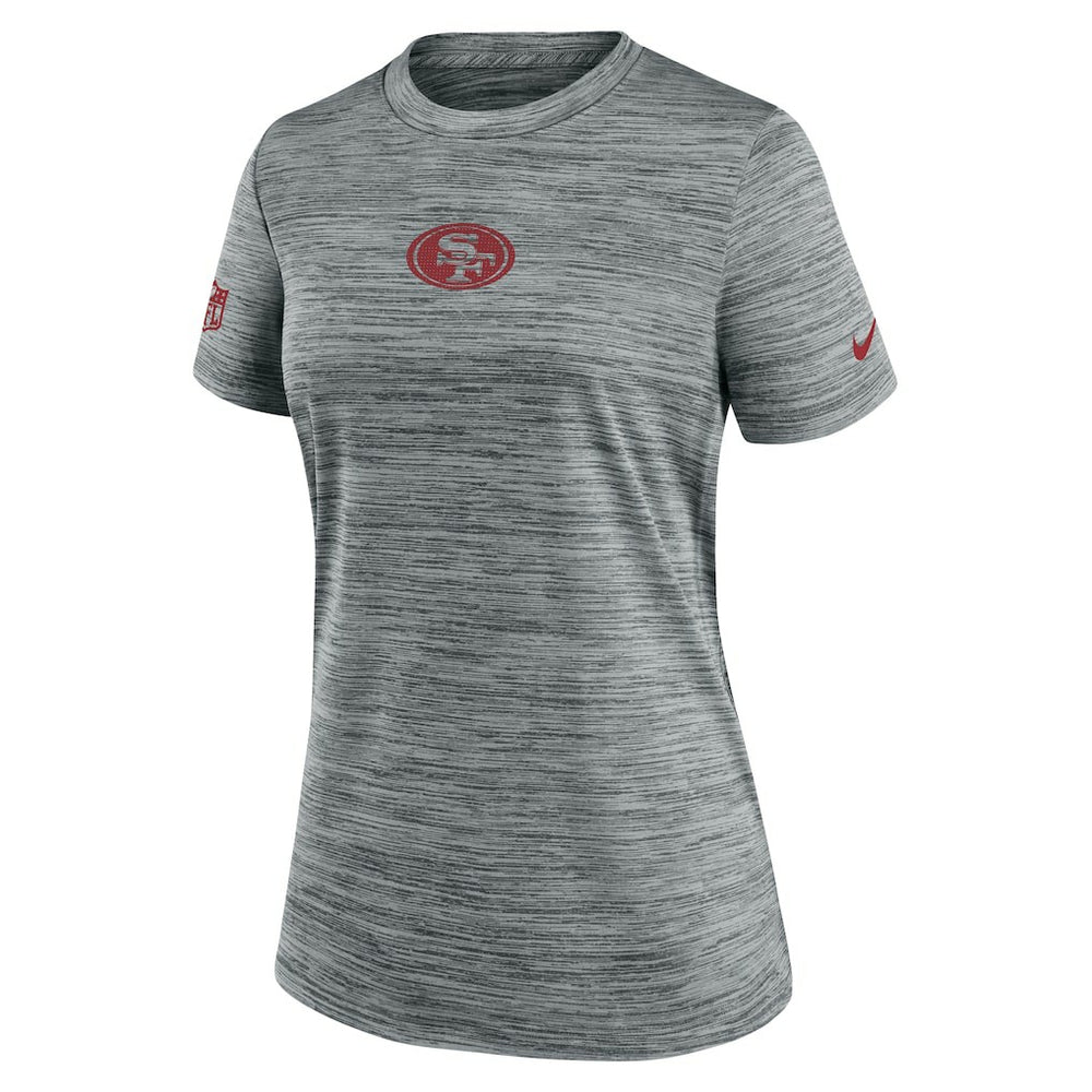 San Francisco 49ers Women's Sideline Velocity Dri-FIT T-Shirt | NFL Hot
