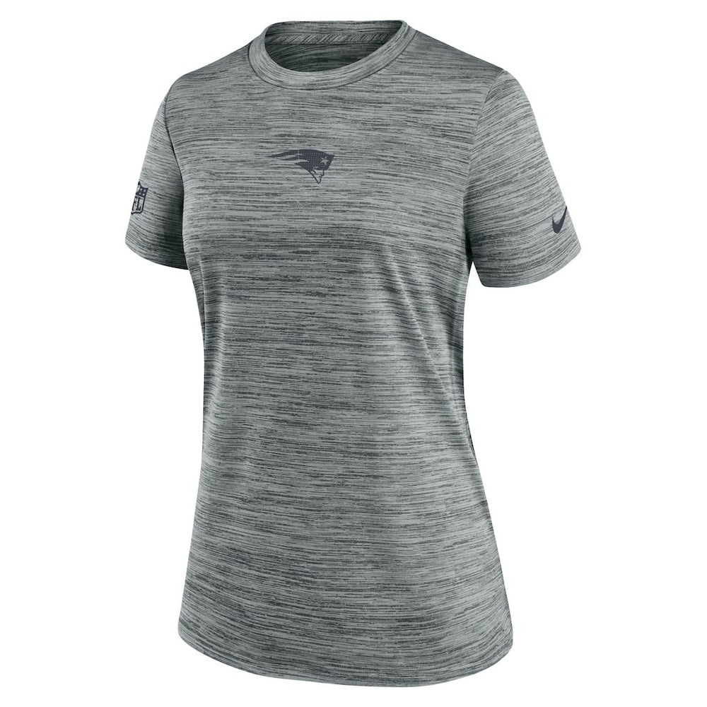 New England Patriots Women's Sideline Velocity Dri-FIT T-Shirt | NFL Sale