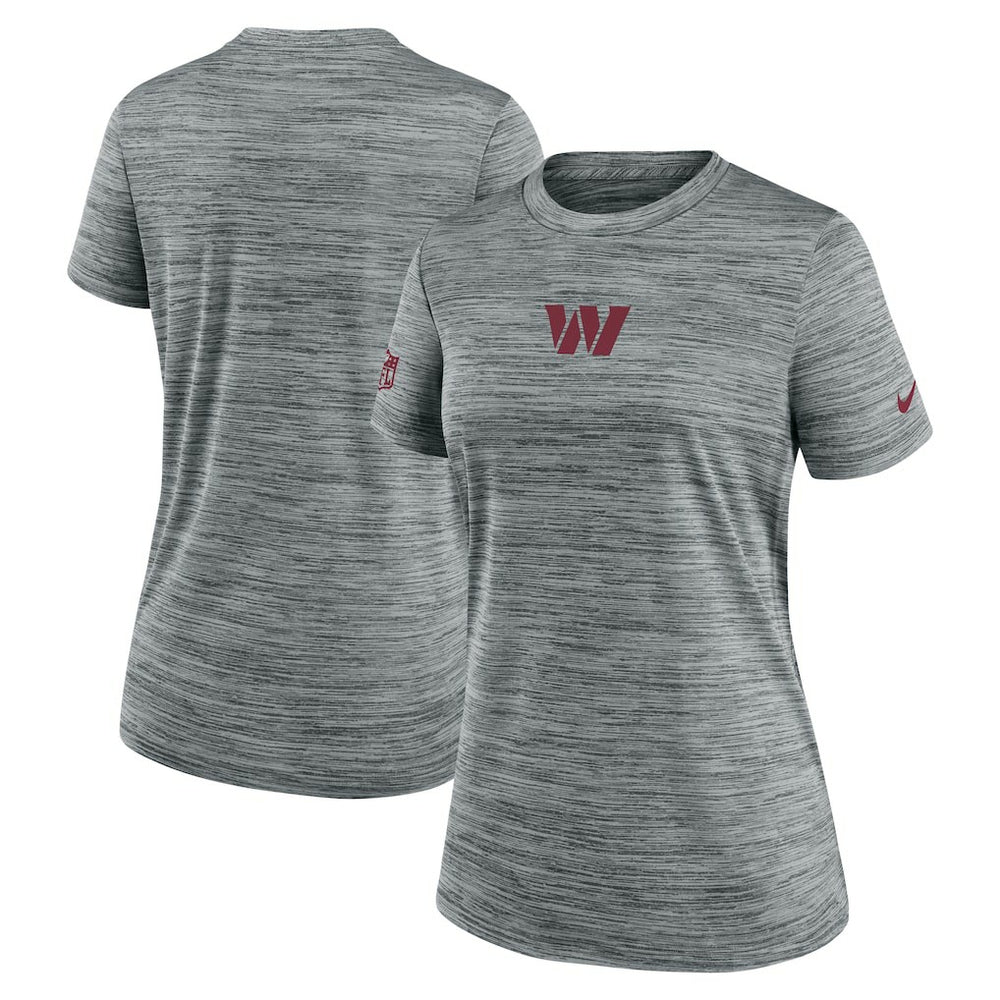 Washington Commanders Women's Sideline Velocity Dri-FIT T-Shirt | NFL Outlet