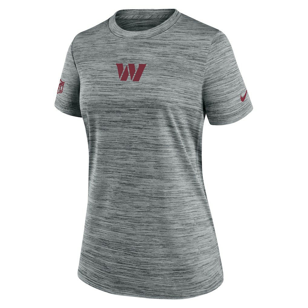 Washington Commanders Women's Sideline Velocity Dri-FIT T-Shirt | NFL Outlet