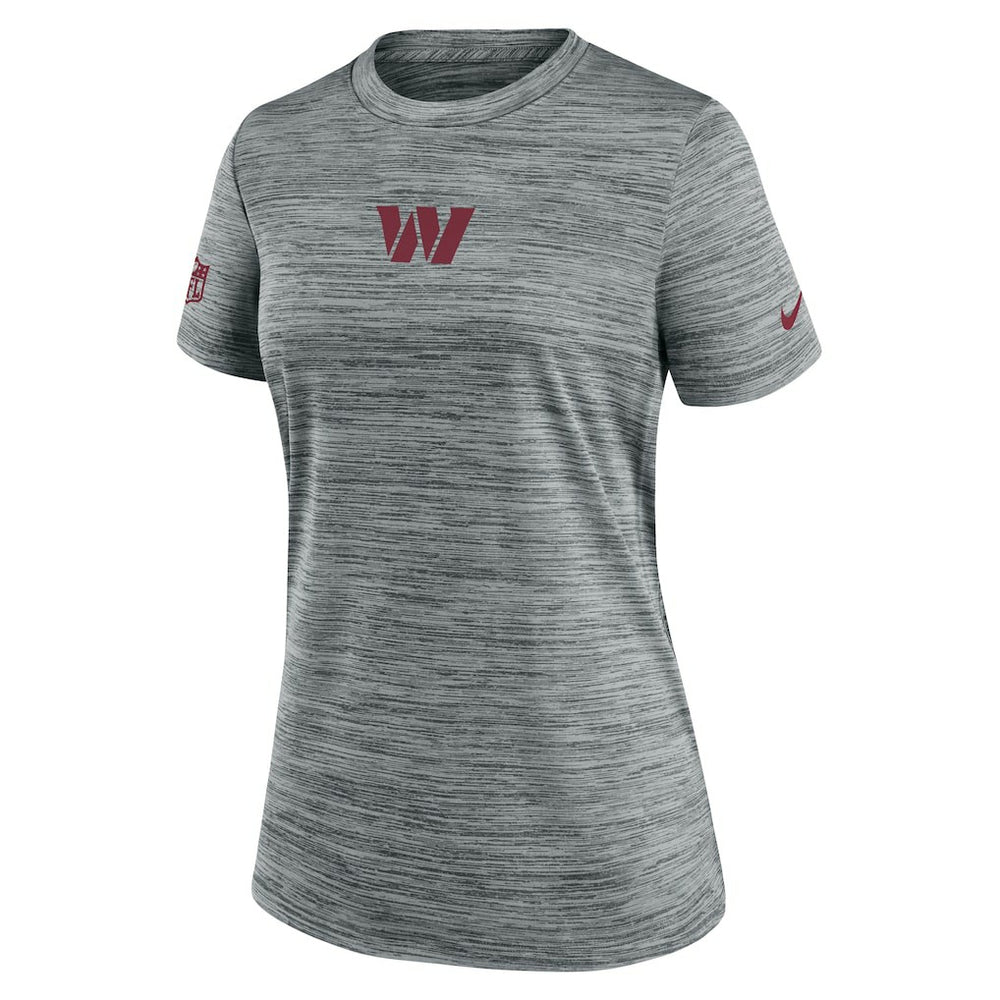 Washington Commanders Women's Sideline Velocity Dri-FIT T-Shirt | NFL Outlet
