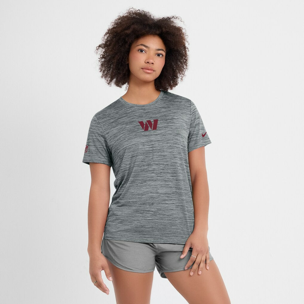 Washington Commanders Women's Sideline Velocity Dri-FIT T-Shirt | NFL Outlet