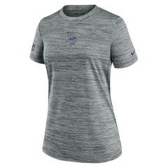 Minnesota Vikings Women's Sideline Velocity Dri-FIT T-Shirt | NFL Outlet