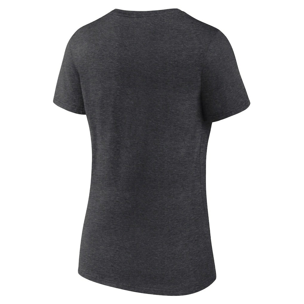 Las Vegas Raiders Logo Athletic Women's Unrivaled V-Neck T-Shirt | NFL Hot