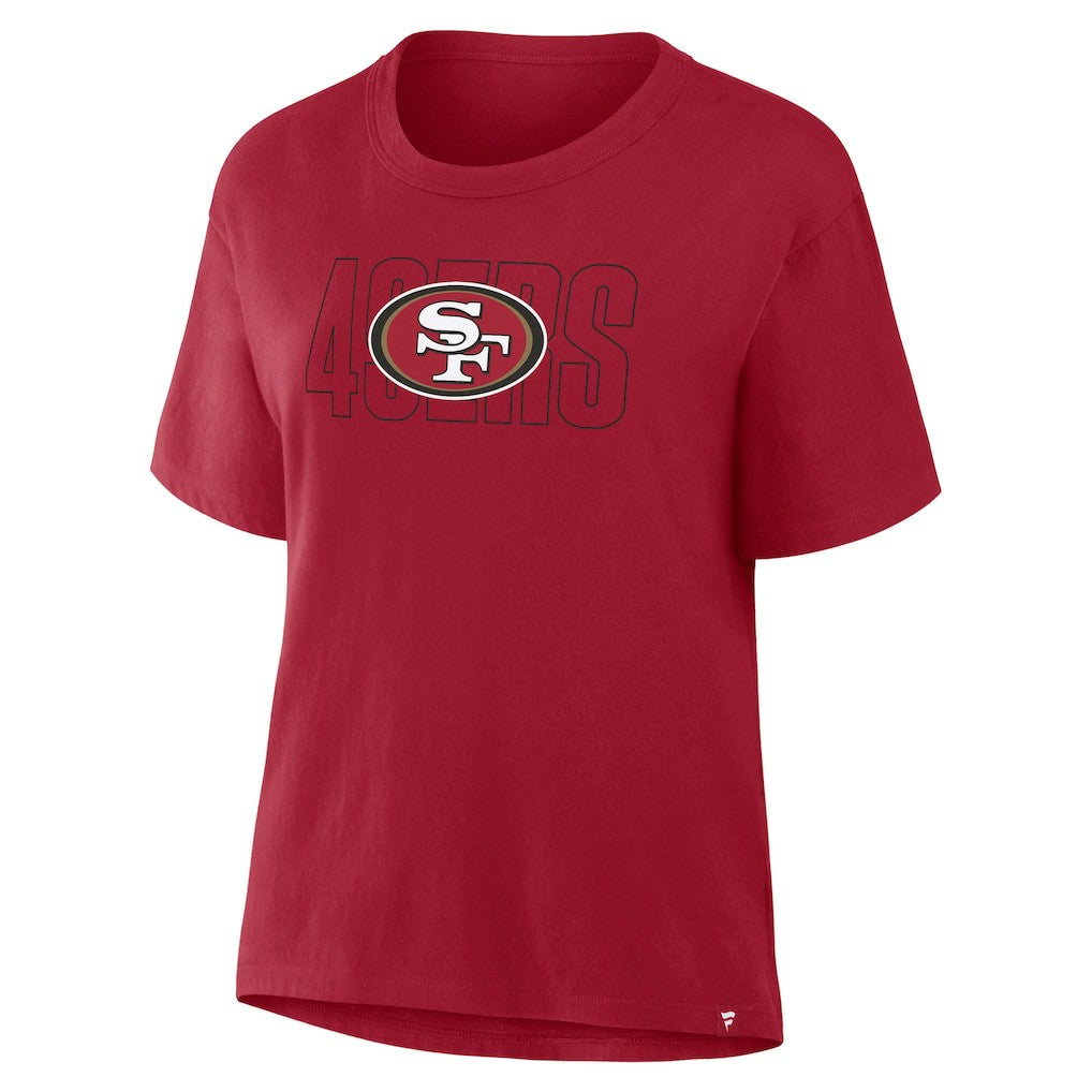 San Francisco 49ers Women's Line Em Up T-Shirt | NFL Near me
