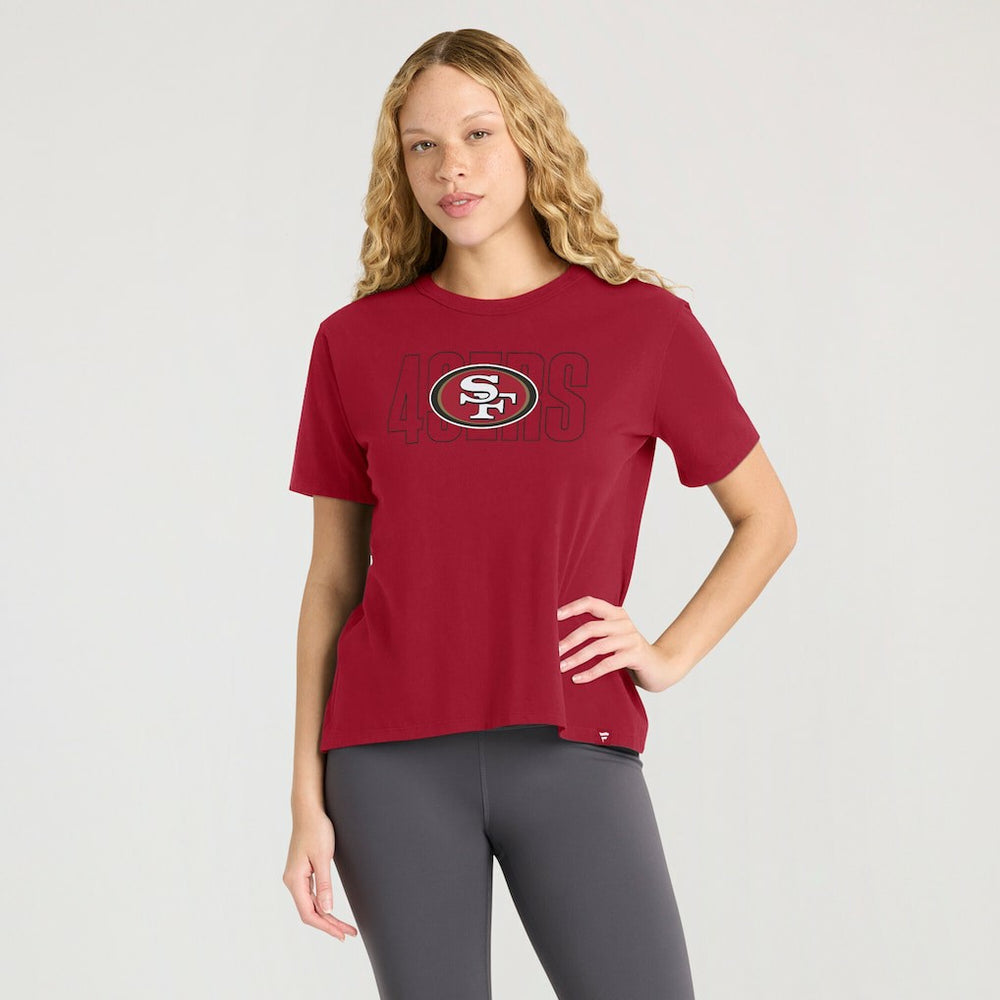 San Francisco 49ers Women's Line Em Up T-Shirt | NFL Near me