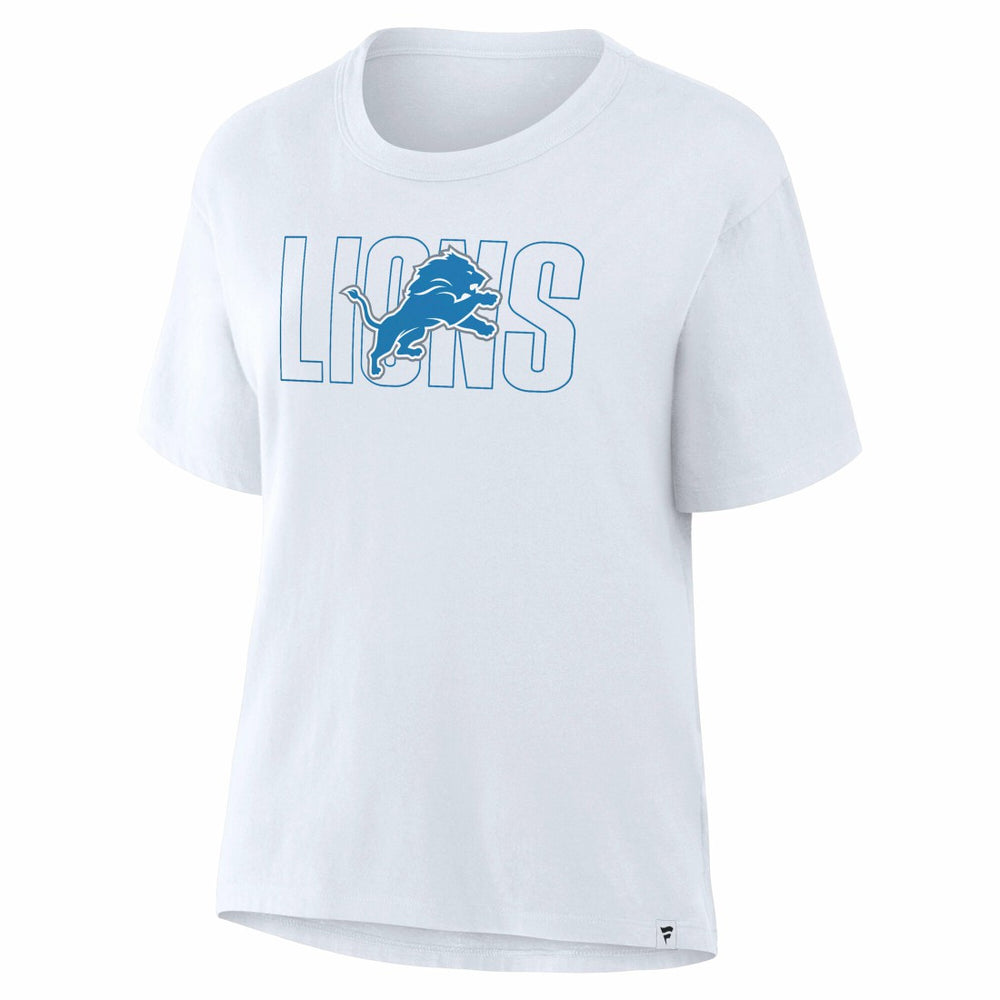 Detroit Lions Women's Line Em Up T-Shirt | NFL Outlet