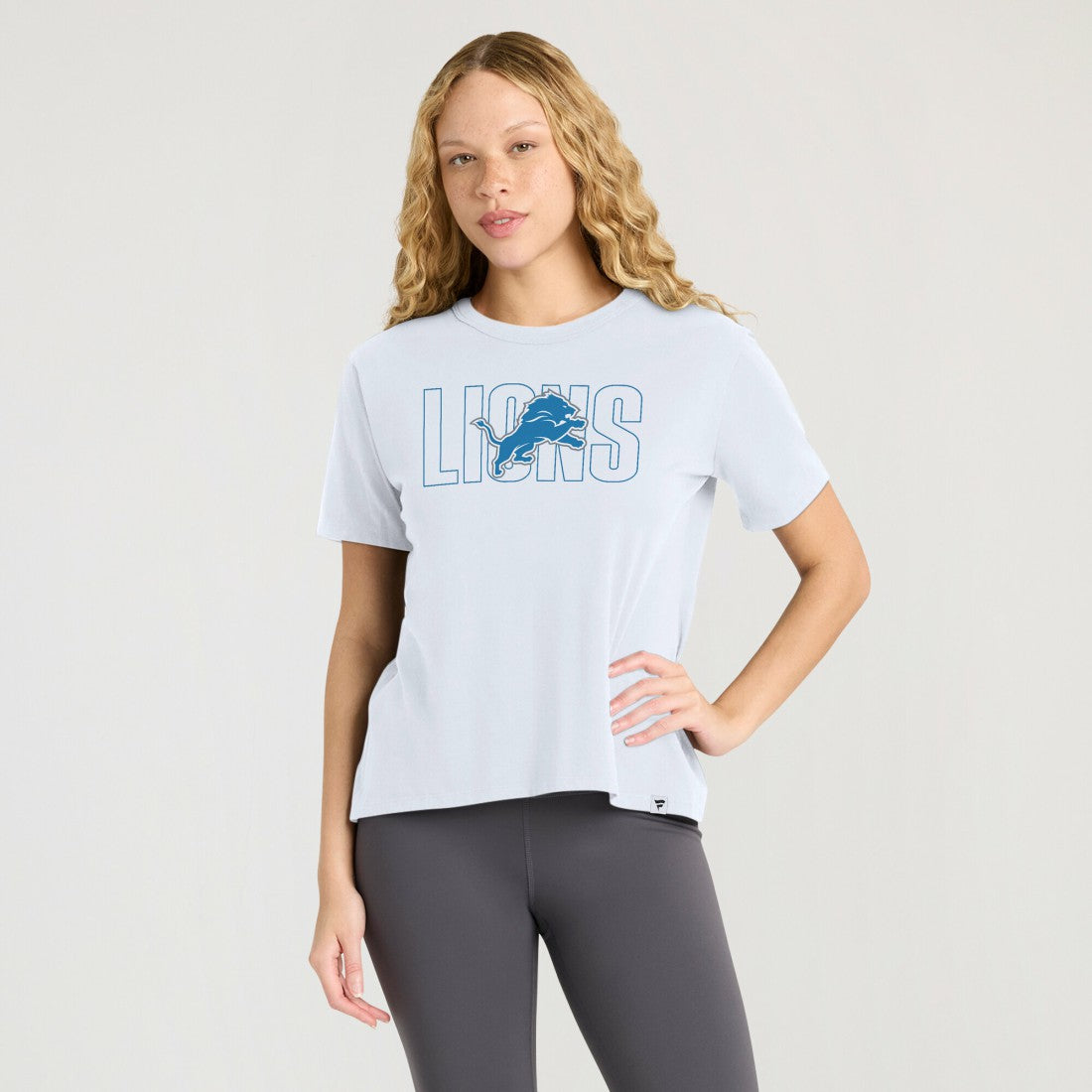 Detroit Lions Women's Line Em Up T-Shirt | NFL Outlet