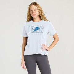 Detroit Lions Women's Line Em Up T-Shirt | NFL Outlet