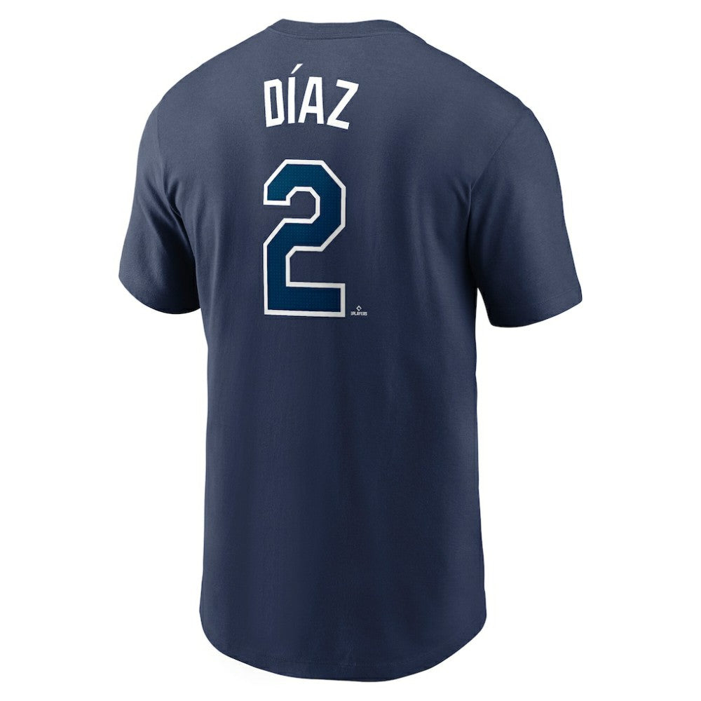 Yandy Diaz Tampa Bay Rays Nike Fuse Name & Number T-Shirt - MLB T-shirts
