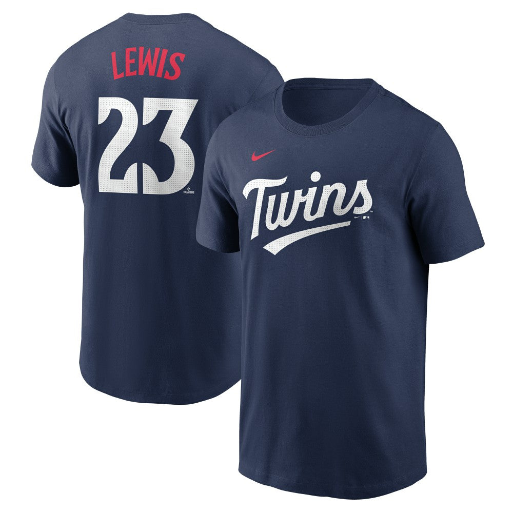 Royce Lewis Minnesota Twins Nike Fuse Name & Number T-Shirt - MLB T-shirts