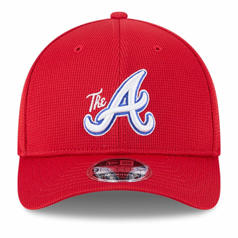 Atlanta Braves New Era City Connect Batting Practice 9FORTY M-Crown Adjustable Hat - MLB Hats
