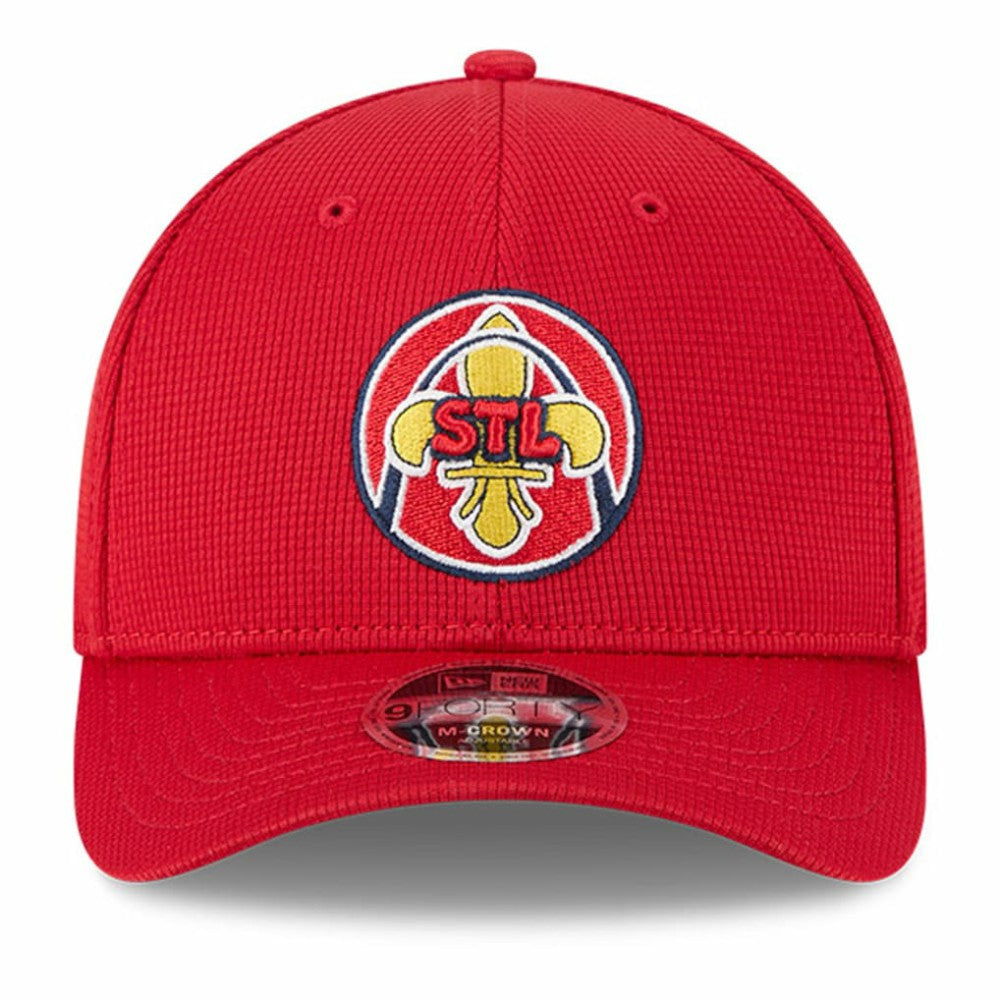 St. Louis Cardinals New Era City Connect Batting Practice 9FORTY M-Crown Adjustable Hat - MLB Hats