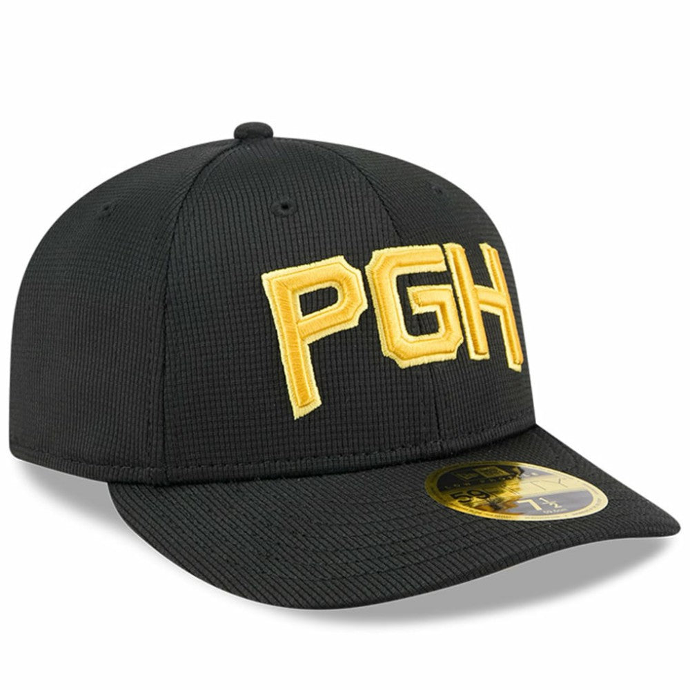 Pittsburgh Pirates New Era City Connect Batting Practice Low Profile 59FIFTY Fitted Hat - MLB Hats