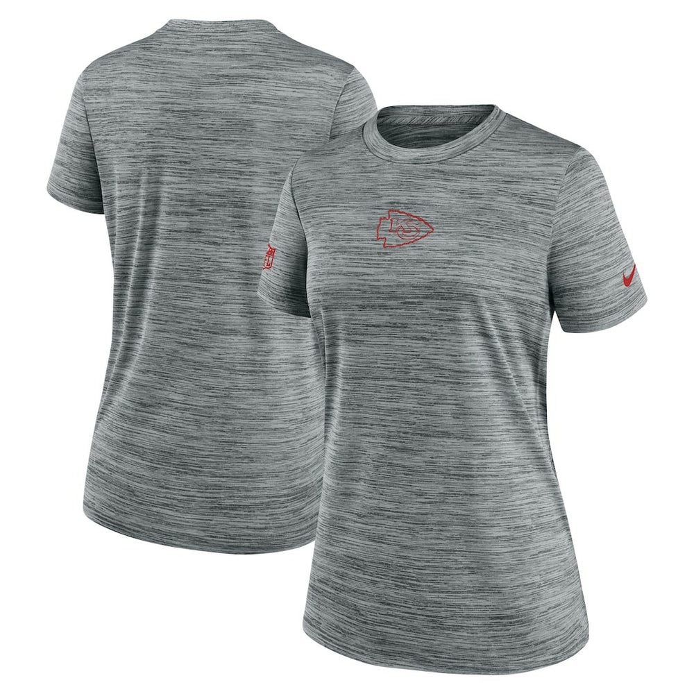 Kansas City Chiefs Women's Sideline Velocity Dri-FIT T-Shirt | NFL Sale