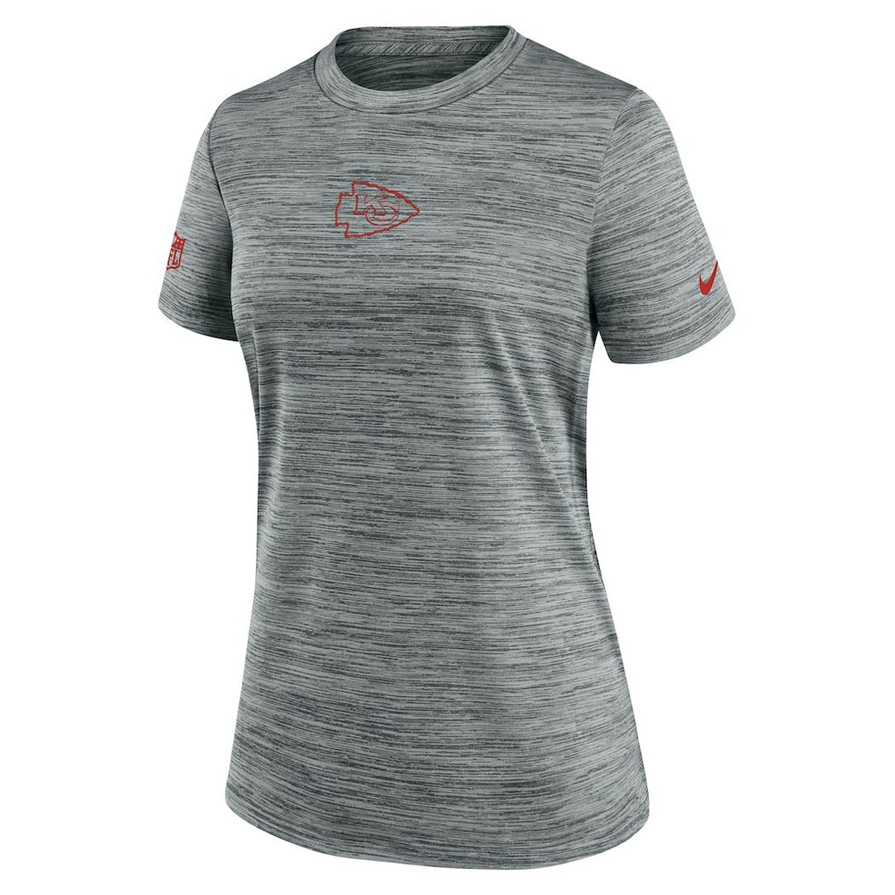 Kansas City Chiefs Women's Sideline Velocity Dri-FIT T-Shirt | NFL Sale