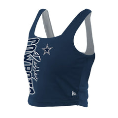Dallas Cowboys Women's Reversible Cropped Sport Classics Tank Top | NFL New