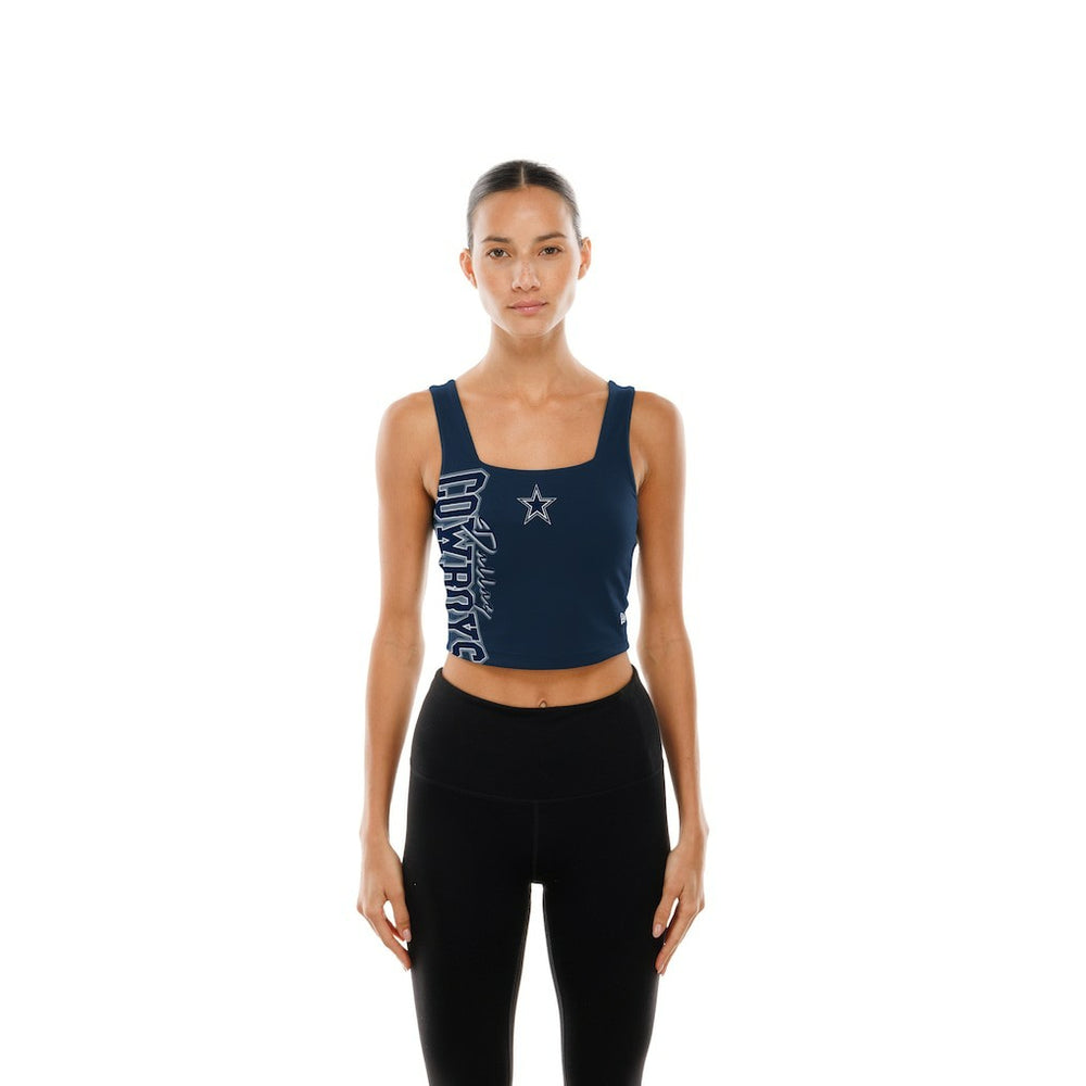 Dallas Cowboys Women's Reversible Cropped Sport Classics Tank Top | NFL New