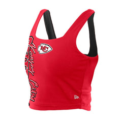 Kansas City Chiefs Women's Reversible Cropped Sport Classics Tank Top | NFL Online