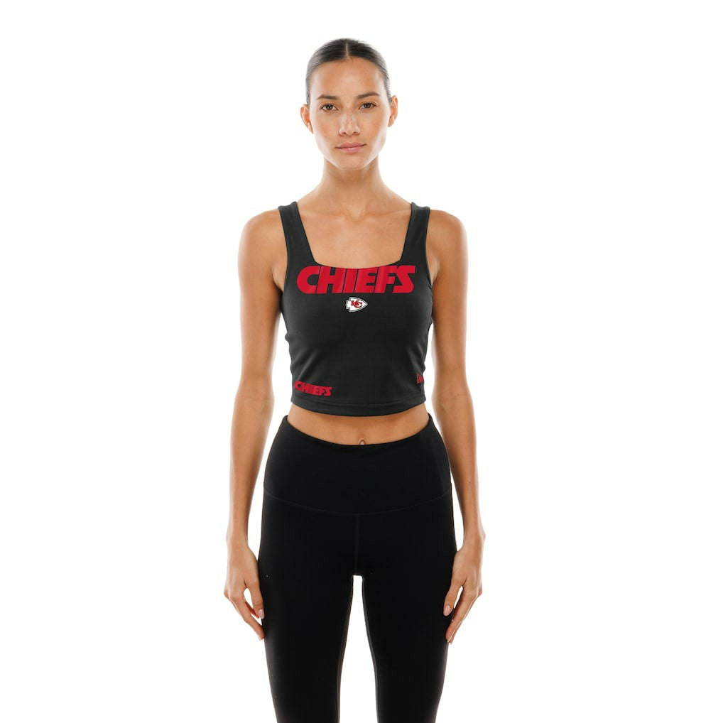 Kansas City Chiefs Women's Reversible Cropped Sport Classics Tank Top | NFL Online