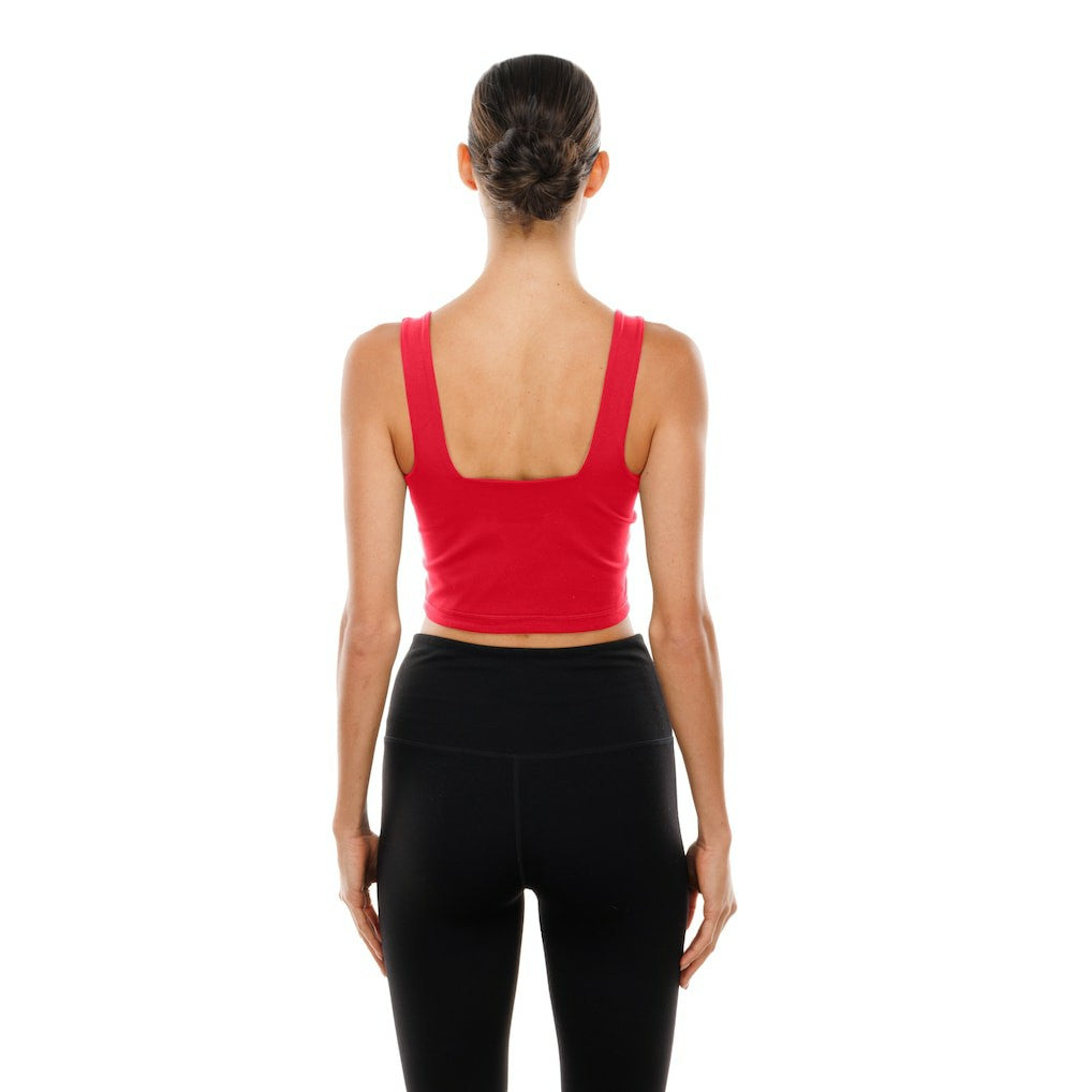 San Francisco 49ers Women's Reversible Cropped Sport Classics Tank Top | NFL On sale
