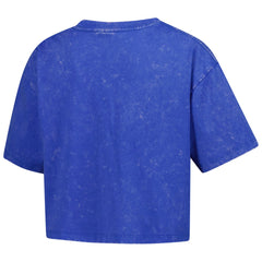 Detroit Lions Women's Cropped Boxy Sport Classics Mineral Wash T-Shirt | NFL New